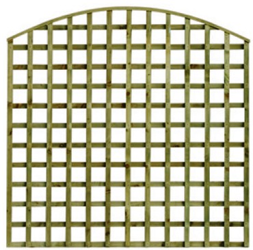 Arched or Concaved Trellis Panels