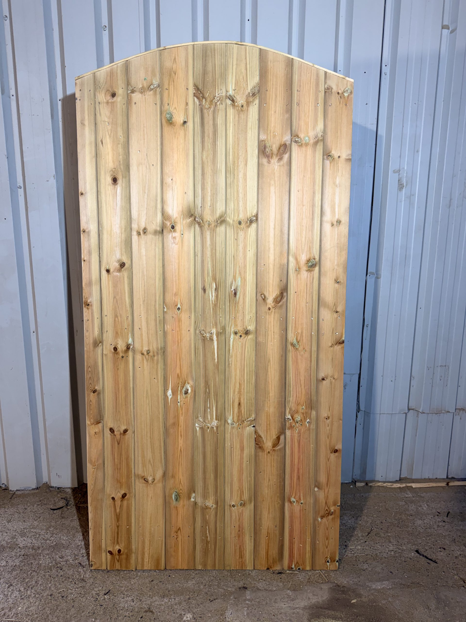 Premium Arched Tongue & Groove Gates | Handcrafted in Cheshire