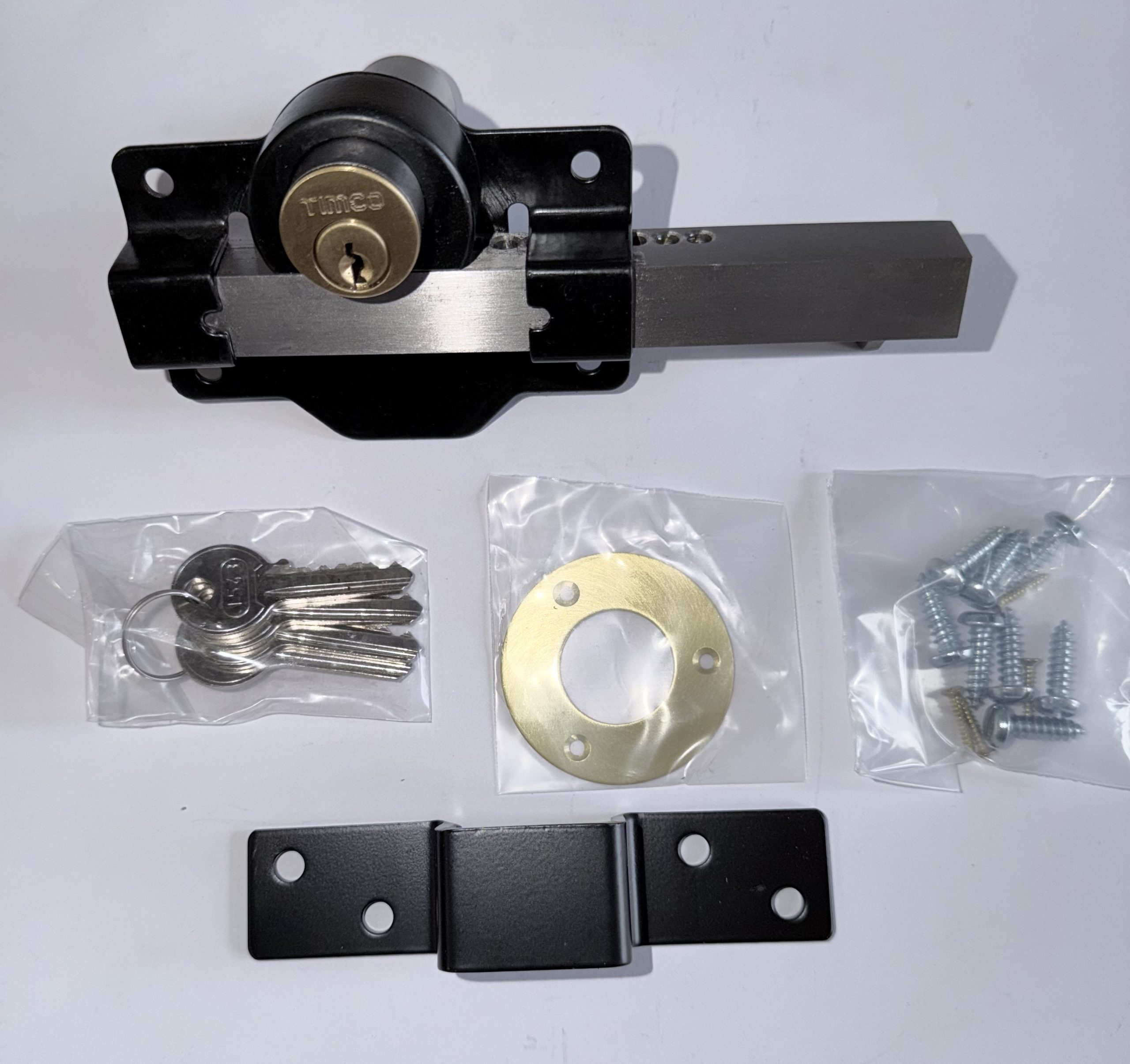 High Security Long Throw Gate Lock 50mm